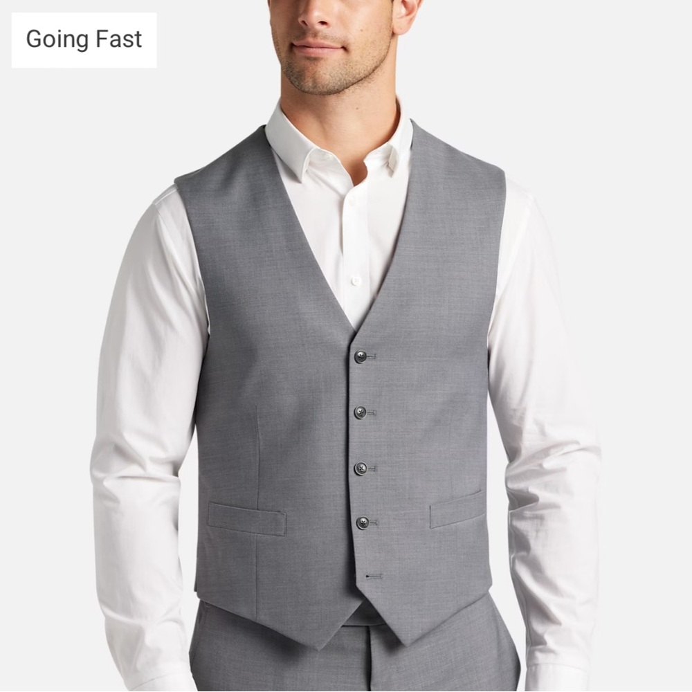 Tommy Hilfiger Flex Modern Fit Suit Separates Vest